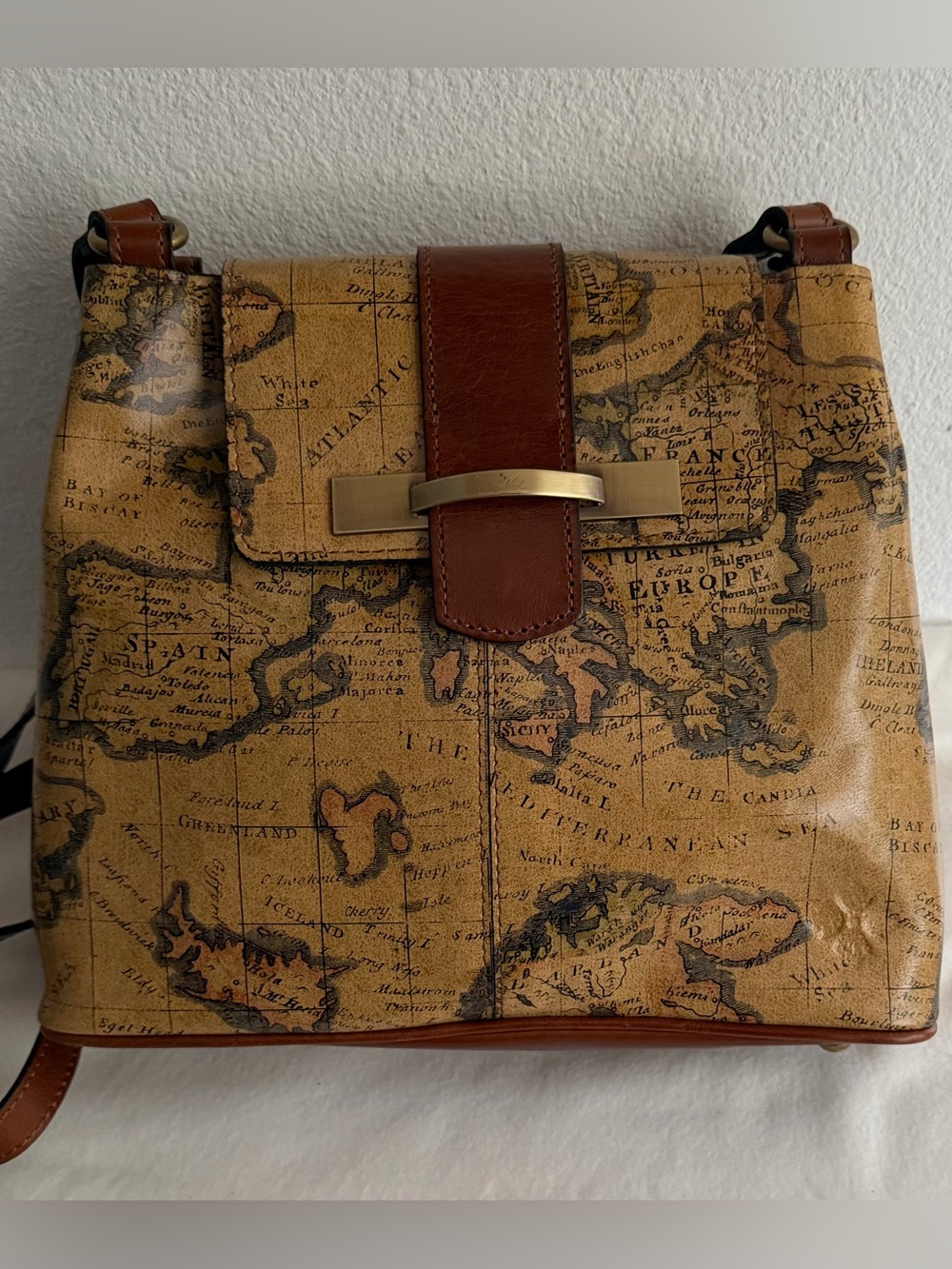 Patricia Nash Larone Euro Map Bag